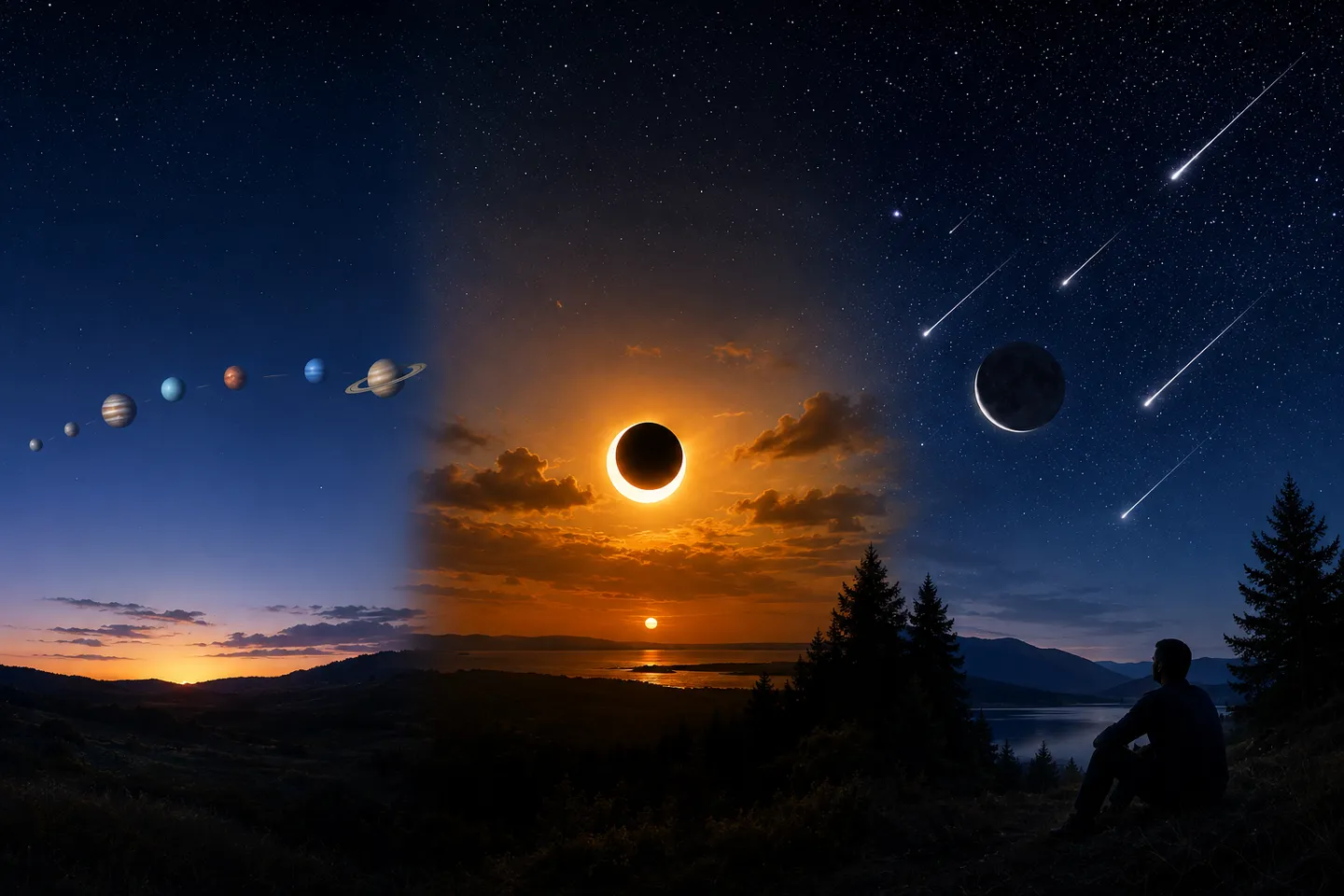 Fotografija uz članak „JEDINSTVENI ASTRONOMSKI TRIPTIH Povijesni nebeski spektakl iznad Hrvatske“