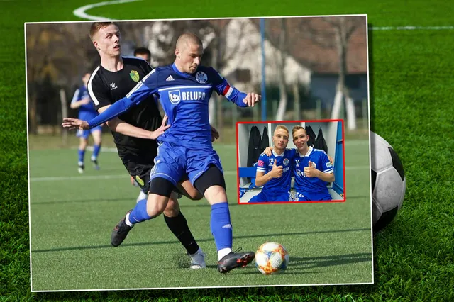 Fotografija uz članak „MATIJA VUIĆ ZAIGRAO ZA SLAVEN U 1. HNL Prve prvoligaške minute posvećujem ocu Slavku!“