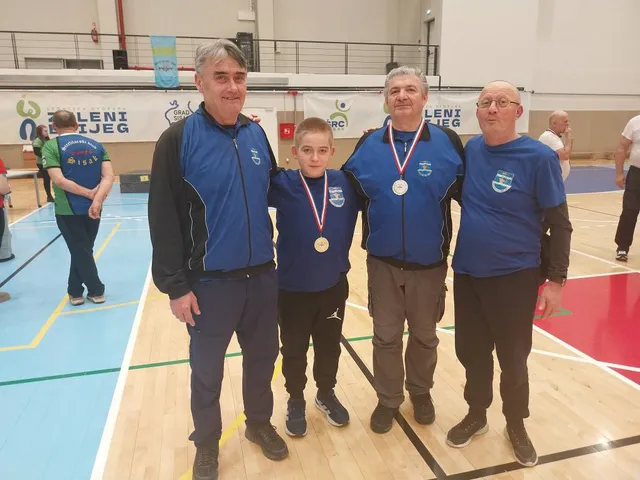 Fotografija uz članak „STRELIČARSKI KLUB KUNA U Sisku Šimić zlatni, Marošević srebrni“