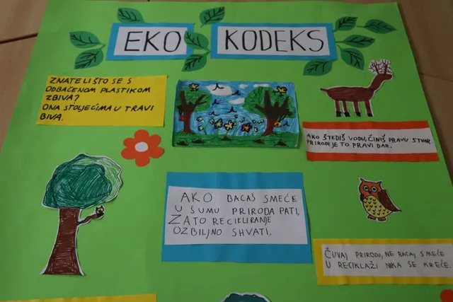 Fotografija uz članak „Osnovna škola braće Radića u Pakracu gradi svoj identitet kroz niz prepoznatljivih projekata – Eko škola“