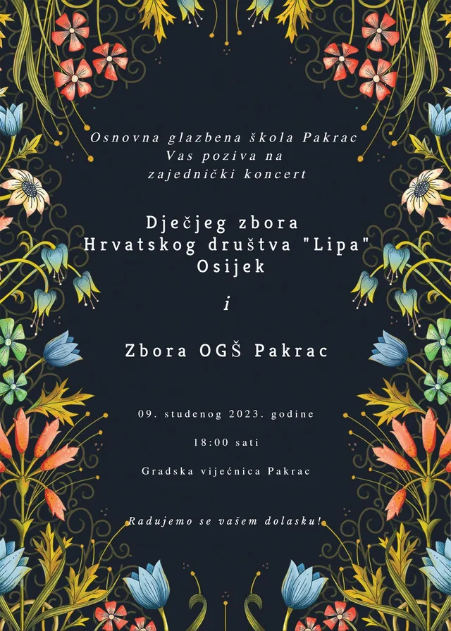 POZIVNICA zborovi