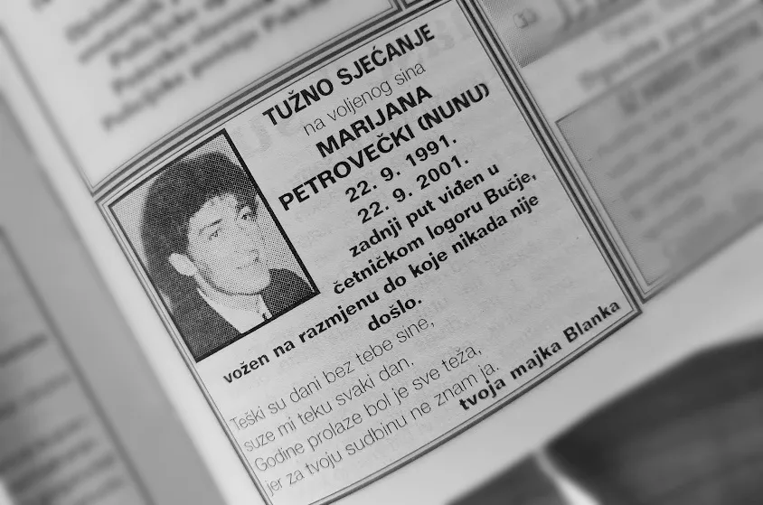 Fotografija uz članak „30 GODINA POTRAGE ZA SINOM I BRATOM Samo ljudi bez duše mogu šutjeti tolike godine!“