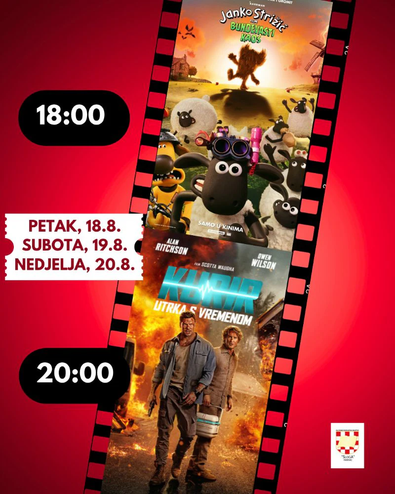 Fotografija uz članak „VIKEND FILMOVI U NAŠEM KINU "Janko Strižić film: Bundevasti kaos" i "Kurir: Utrka s vremenom"“