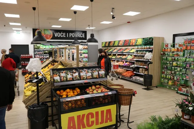 Fotografija uz članak „KTC PAKRAC Otvoren preuređen supermarket“