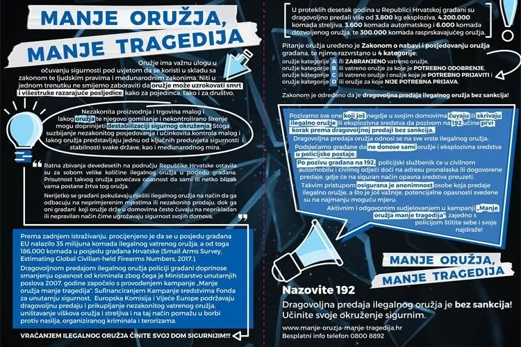 AKCIJA MANJE ORUZJA brosura