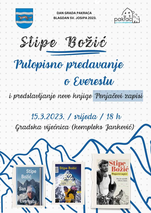 Stipe Božić Pakrac plakat 1