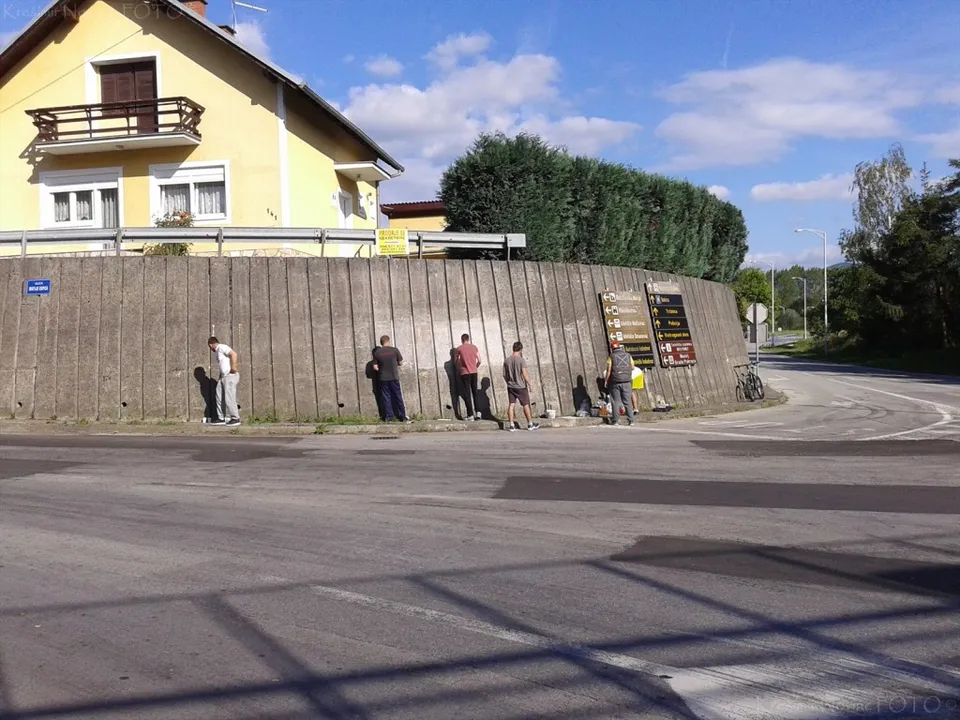 Fotografija uz članak „UDBDR Pakrac - Novi grafit na pakračkoj Petlji“