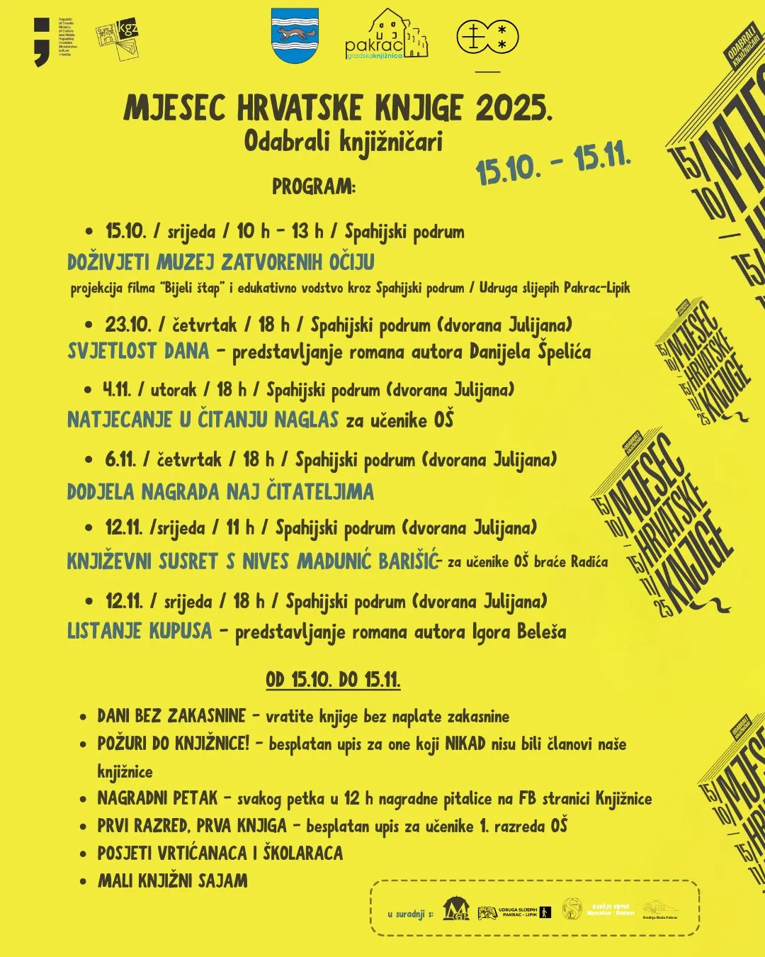 Mjesec hrvatske knjige 2025 GP