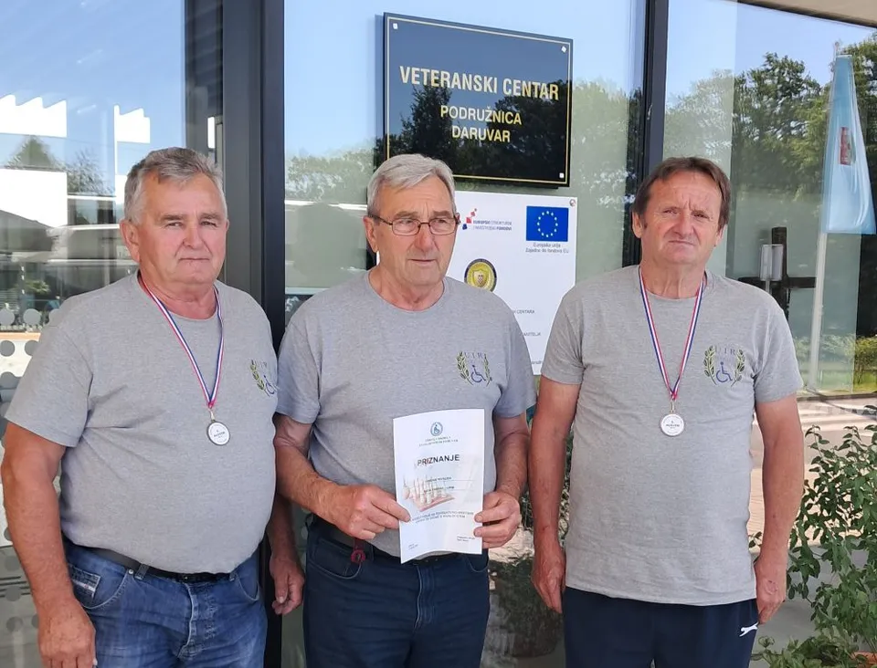 Fotografija uz članak „UDRUGA INVALIDA RADA PAKRAC-LIPIK Uspješni u igrama na susretima "Daruvar 2026."“