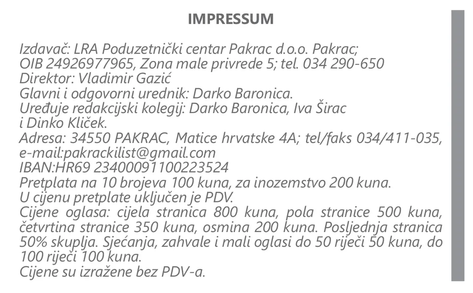 Impressum 022