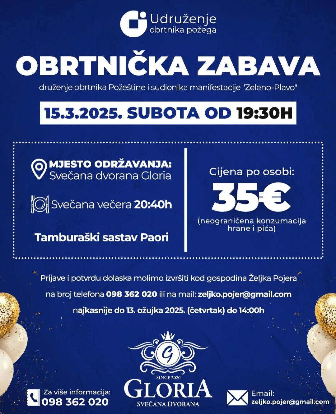 OBRTNICKA ZABAVA 2025