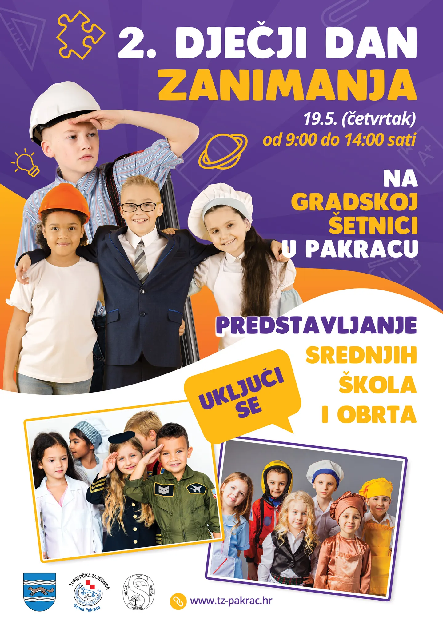 2. Dan dječjih zanimanja plakat