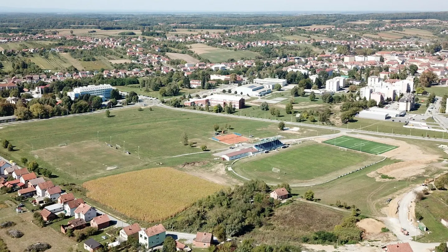 sportski centar iz zraka