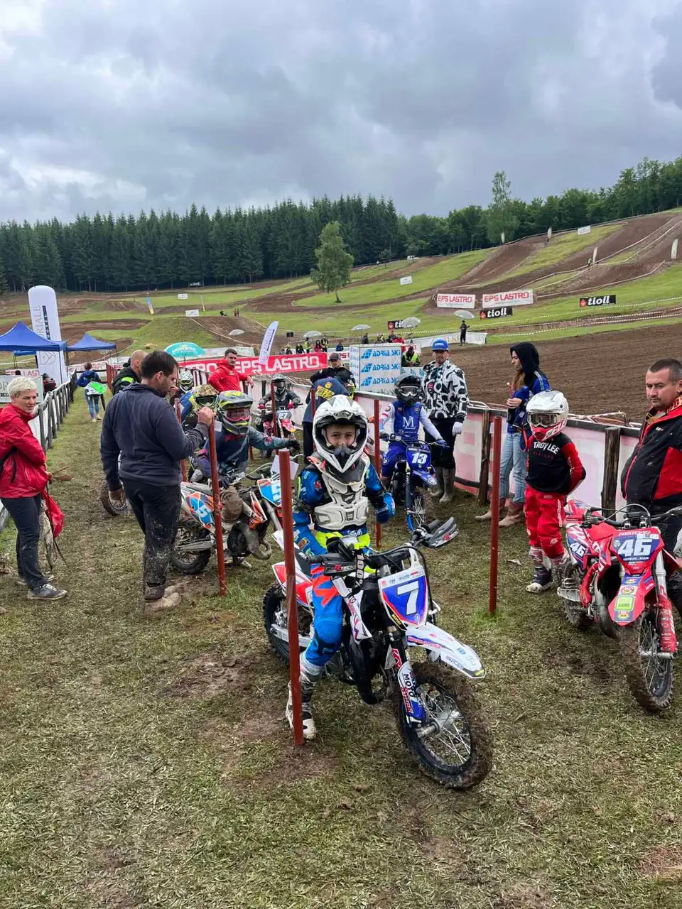 Fotografija uz članak „MOTOCROSS Lenče uz par padova drugi u Kreševu“