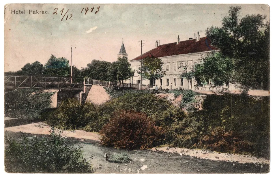 Veliki most Pakrac stara razglednica 1913