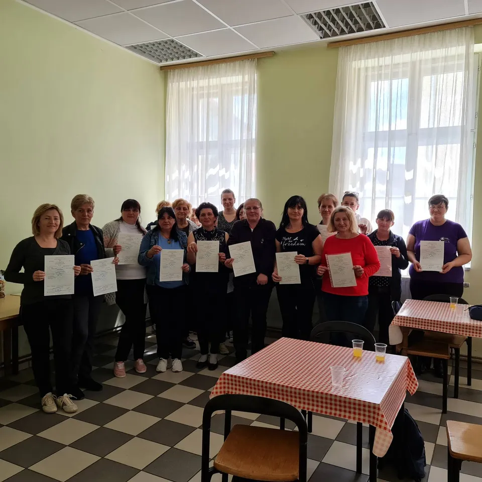 zaposlenice projekta Osmijeh za osmijeh 2. faza