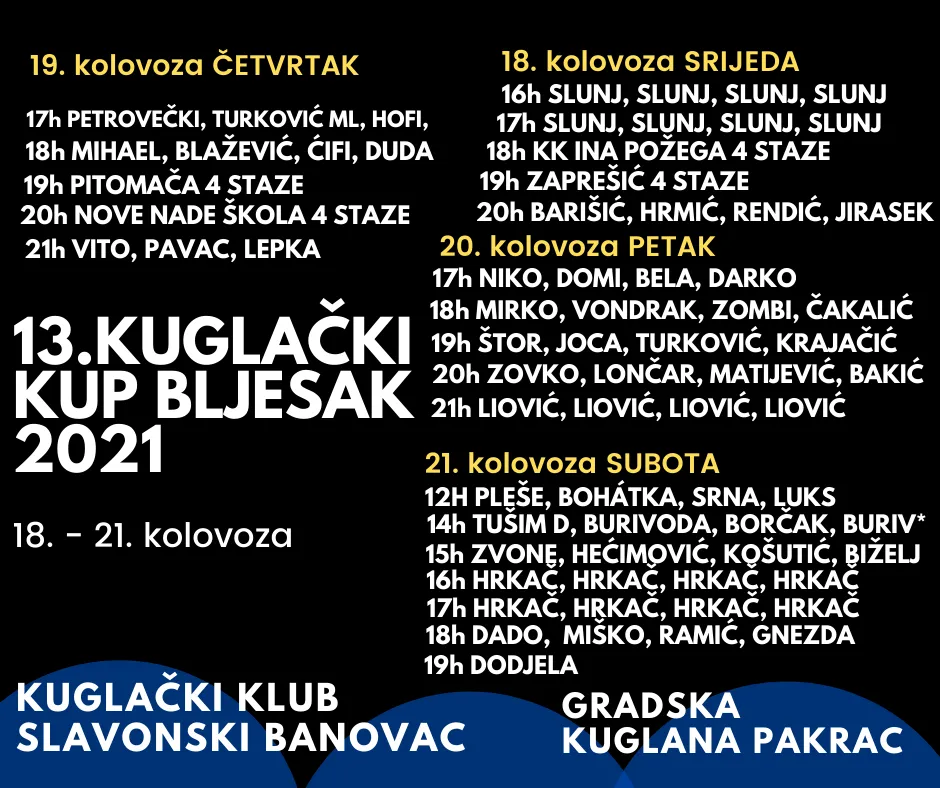 plakat turnir