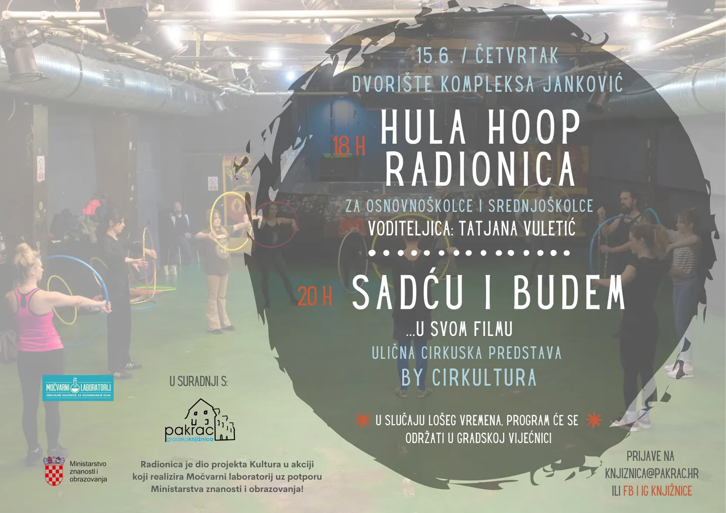 Kultura u akciji 2023 Poster A3 vodoravno 2