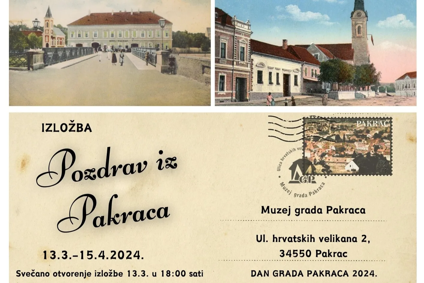Pozdrav iz Pakraca kratko
