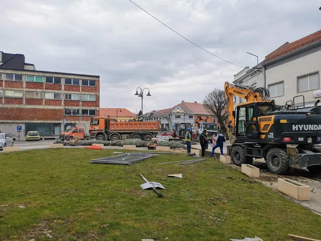 Radovi Trg Pakrački