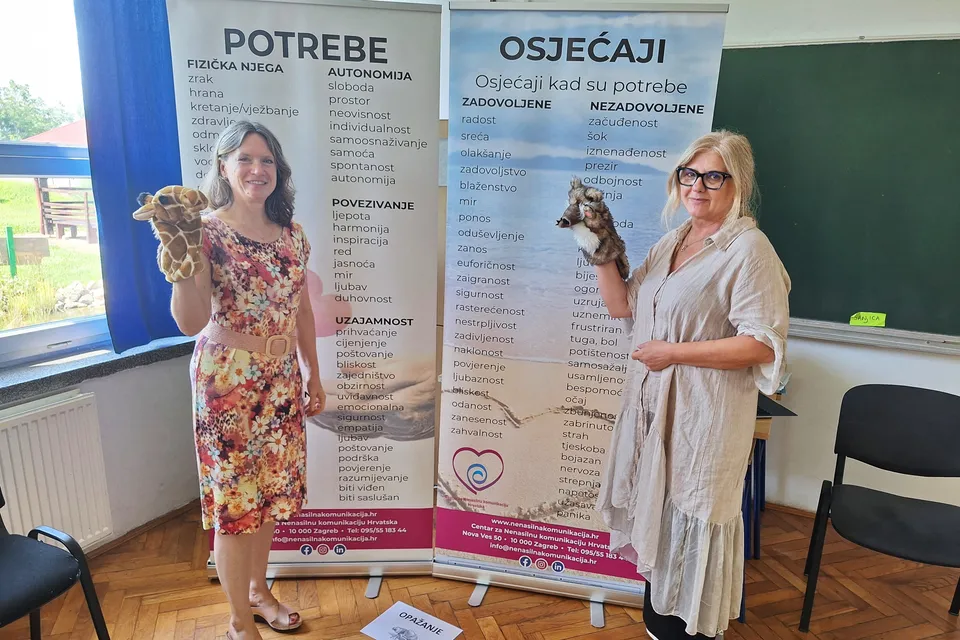 nenasilna komunikacija voditeljice