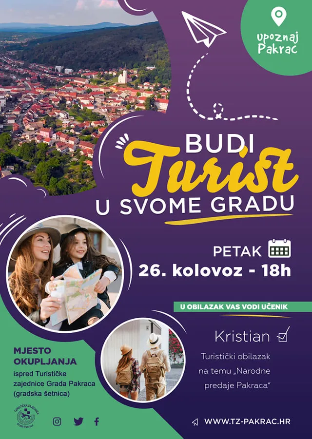 Plakat budi turist