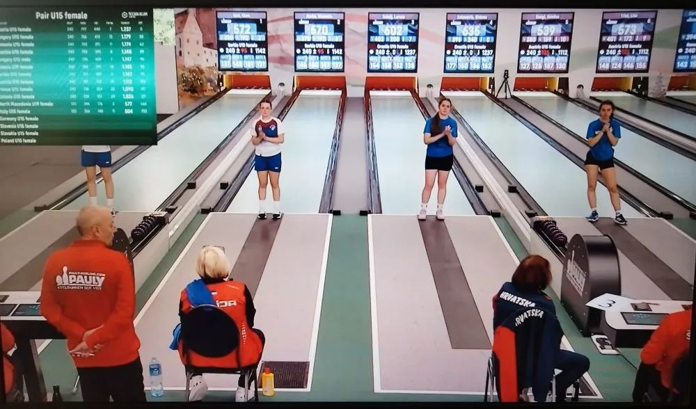 Fotografija uz članak „U15 KUGLAČKO EP Simona i Lorena europske prvakinje i nove svjetske rekorderke!!!“