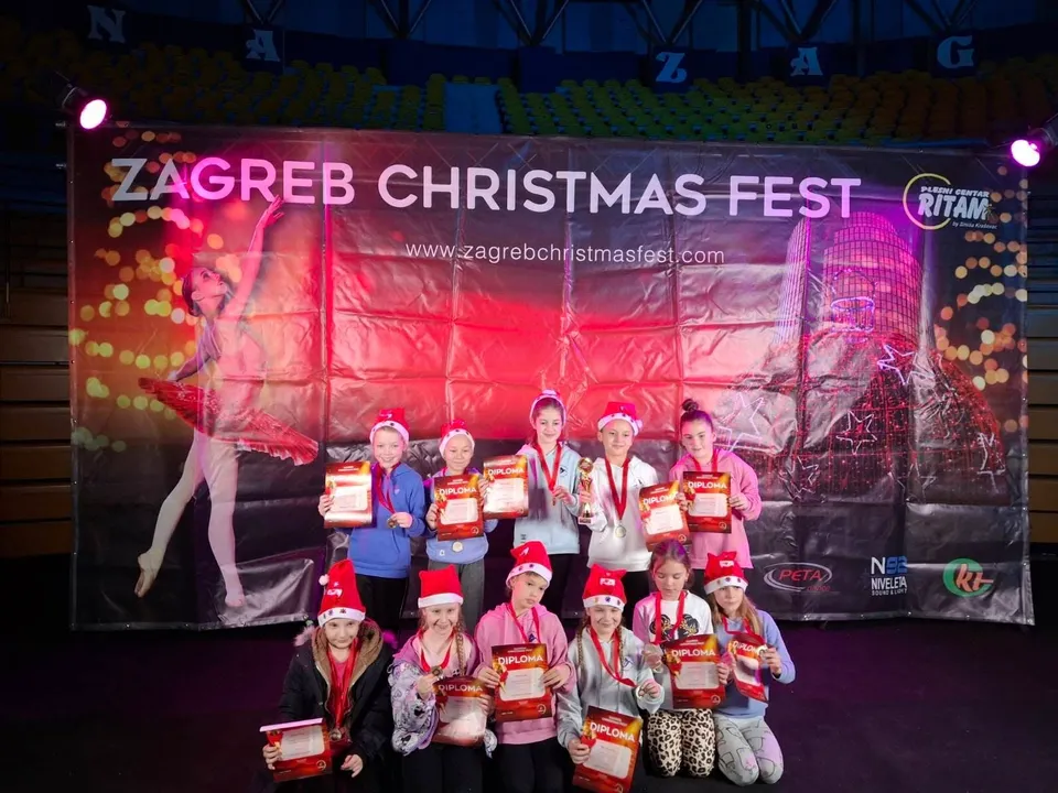 Fotografija uz članak „PLESNI KLUB DOLCE PAKRAC-LIPIK Iz Zagreba sa zlatom i dvije bronce“