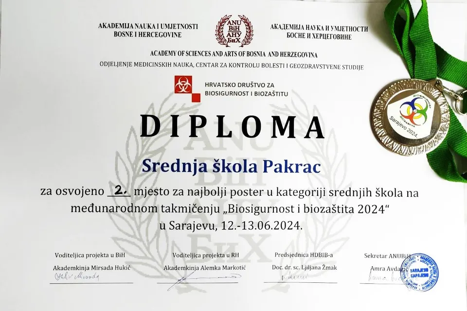 srednja skola diploma