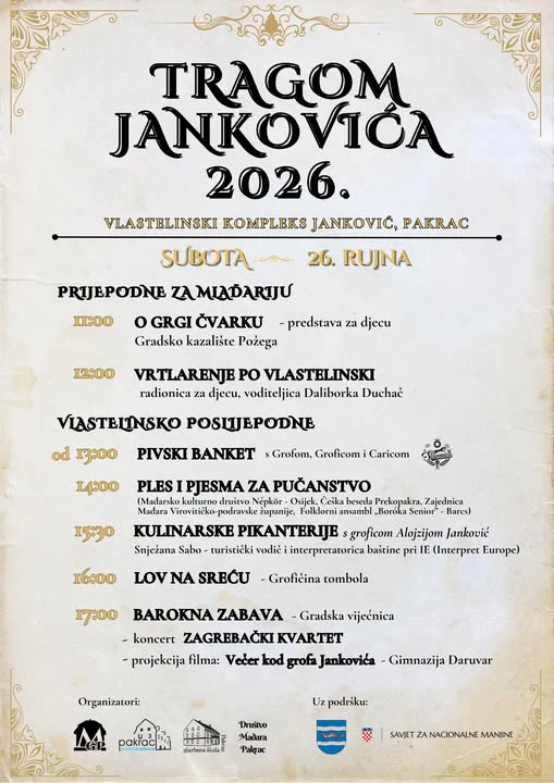 tragom jankovica plakat 2026