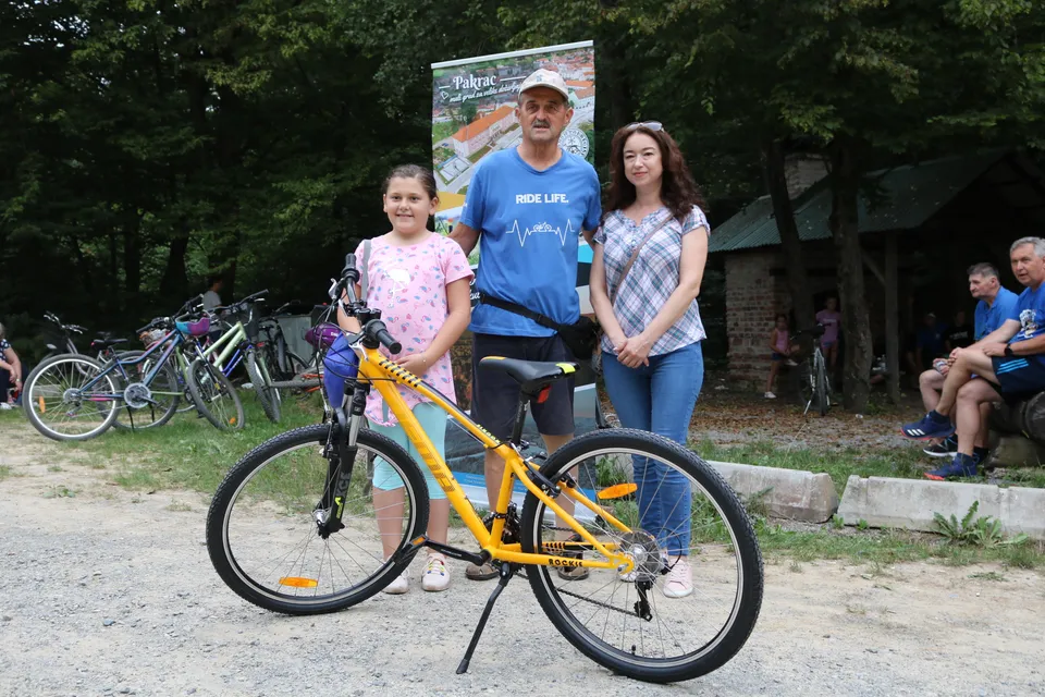 Fotografija uz članak „125 VOZAČA NA BICIKLIJADI Jedna od masovnijih biciklijada posljednjih godina“