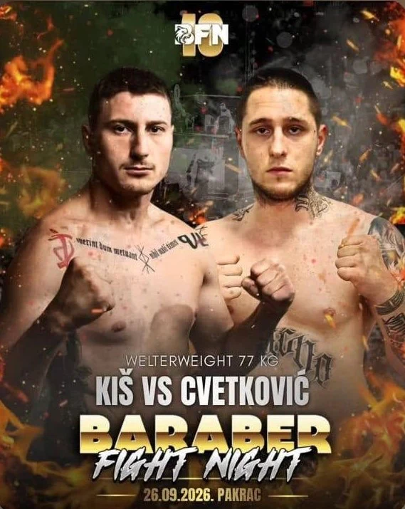Fotografija uz članak „BFN 10 PAKRAC Uskoro veliki MMA spektakl u Pakracu, službeno vaganje otvoreno za javnost“