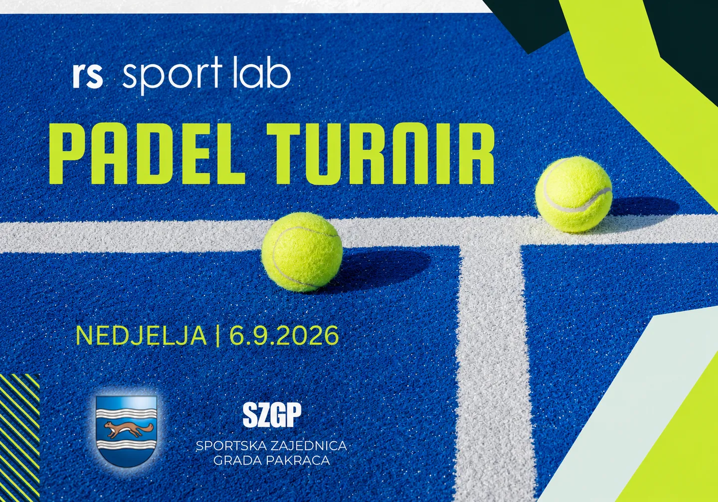 Fotografija uz članak „SZGP Prijave za padel turnir u Sportsko-rekreacijskom centru“