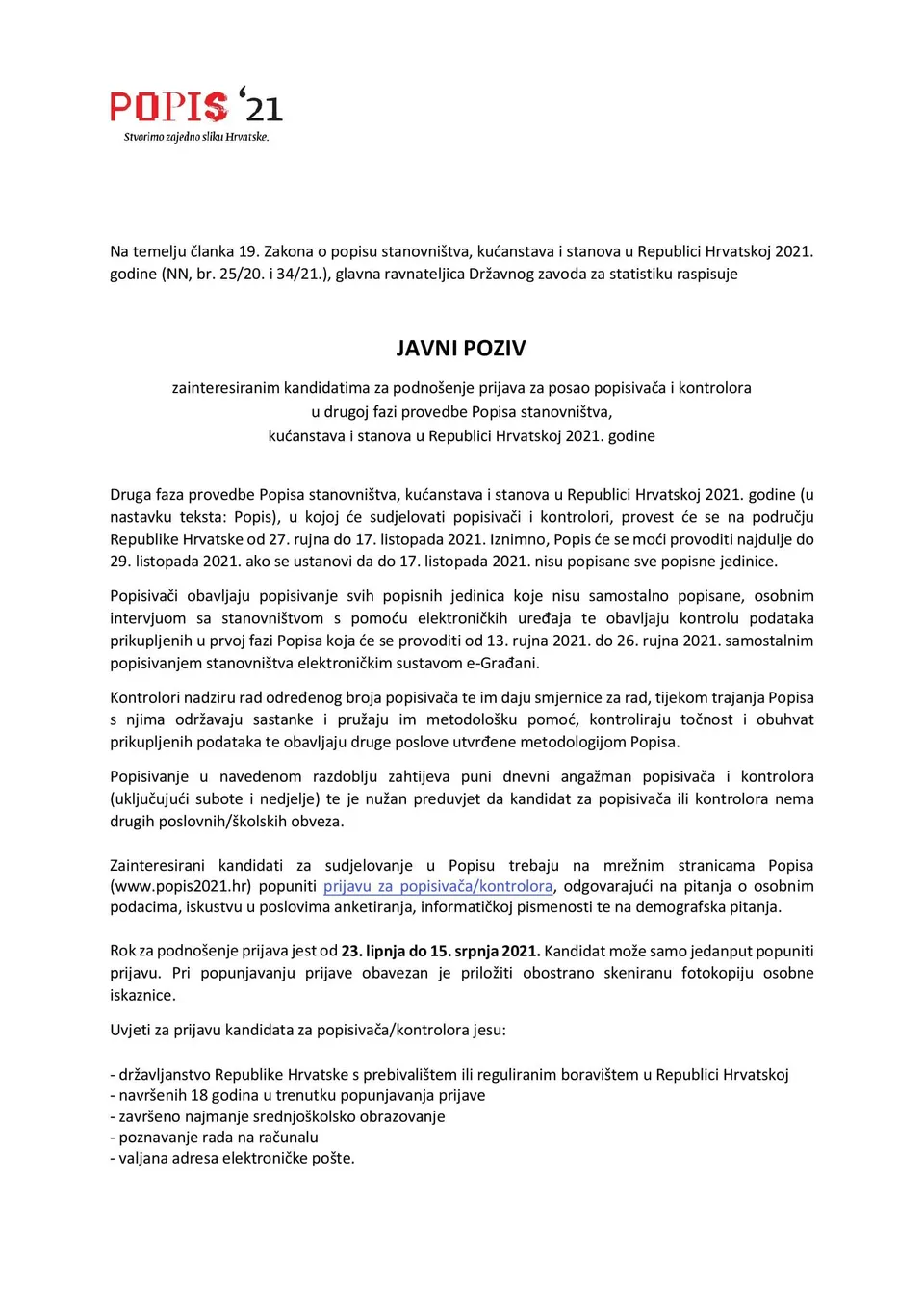 javni poziv popisivači 00001