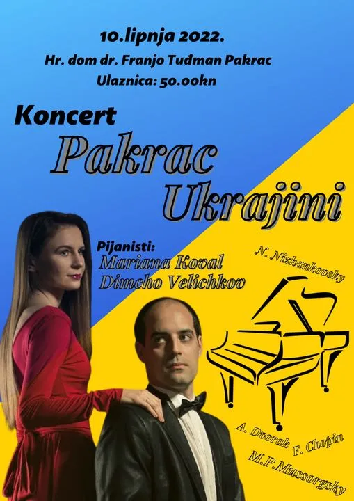 Fotografija uz članak „10. LIPNJA U HRVATSKOM DOMU Odazovite se na humanitarni koncert „Pakrac Ukrajini““