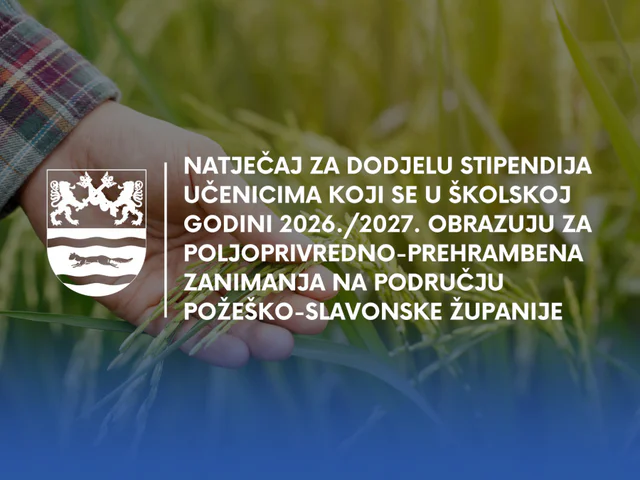 Natjecaj poljoprivreda 2026