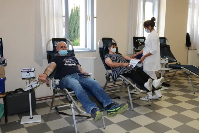 Fotografija uz članak „GDCK PAKRAC Prikupljena 101 doza krvi“