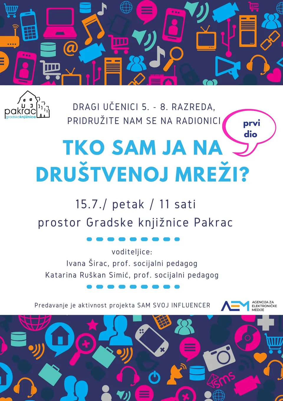 plakat Sam svoj influencer projekt